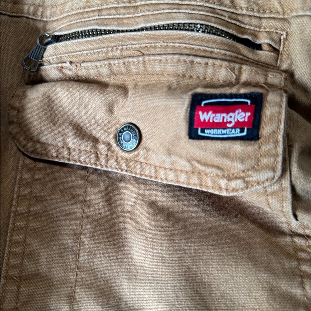 XXSOLDXX Wrangler Workwear Men’s Heavy Hooded Jacket - Picture 3 of 4